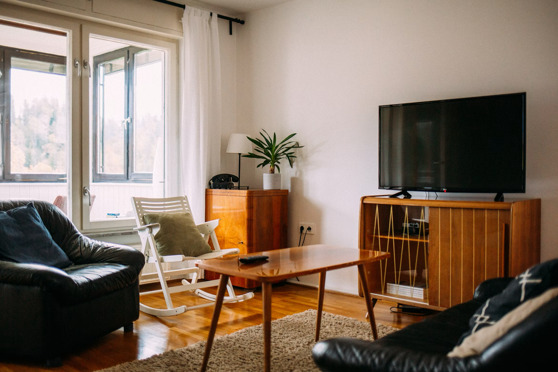 Media and Storage Ideas for a Small Living Room